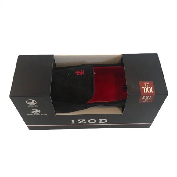 IZOD Men’s Moccasin Slippers size XXL (13) NWT - Picture 3 of 12